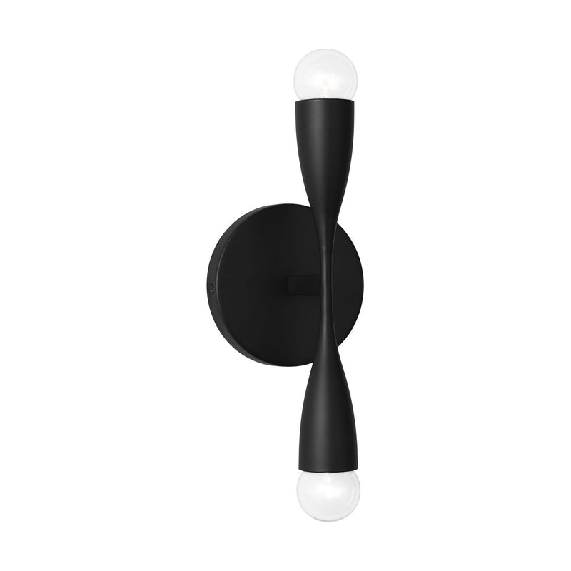 Generation Lighting GLW1002MBK Bath, Midnight Black
