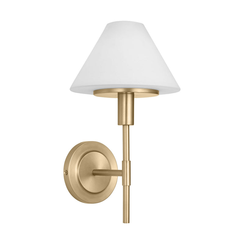 Generation Lighting GLW1011SB Wall Sconce, Satin Brass
