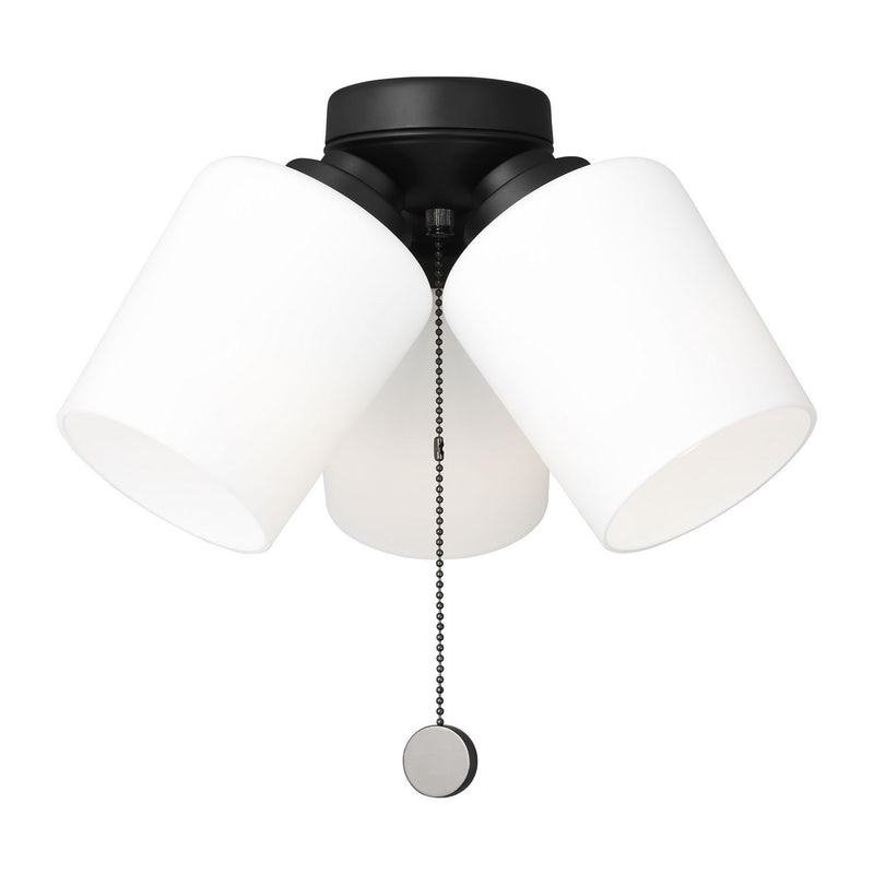 Generation Lighting MC268MBK Fan Light Kit, Midnight Black