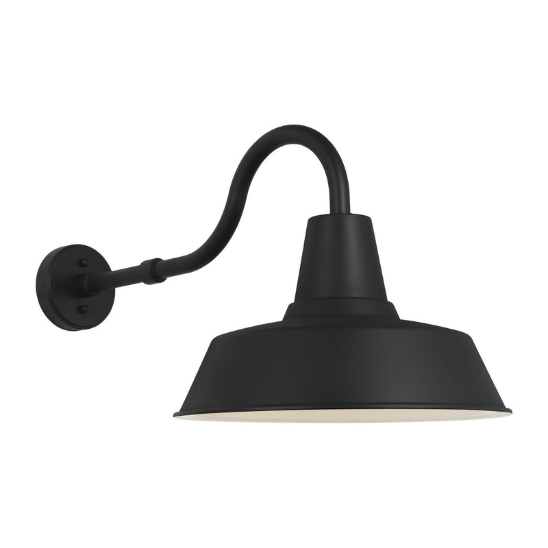 Visual Comfort Studio SLO1211EN3/TXB One Light Wall Lantern, Textured Black