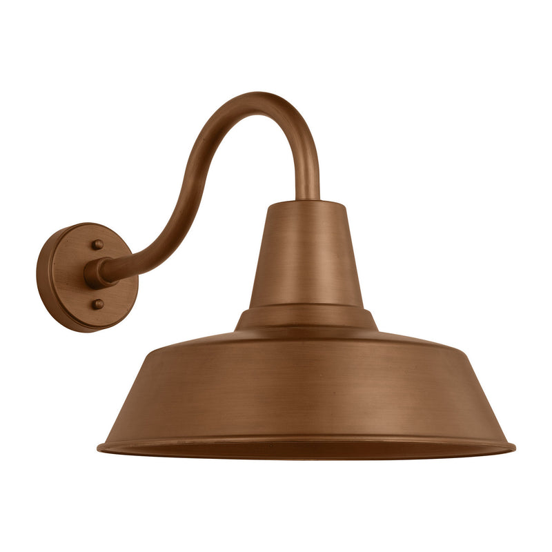Visual Comfort Studio SLO1211EN3/NCP One Light Wall Lantern, Natural Copper