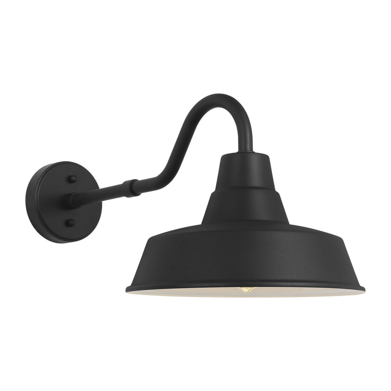 Visual Comfort Studio SLO1191EN3/TXB One Light Wall Lantern, Textured Black