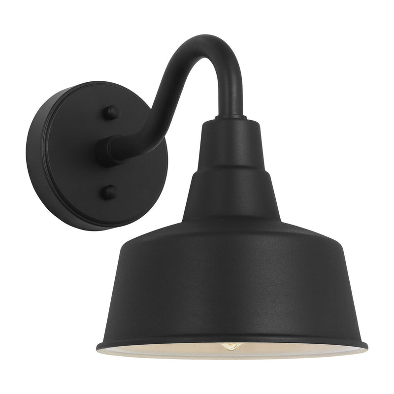 Visual Comfort Studio SLO1181TXB One Light Wall Lantern, Textured Black