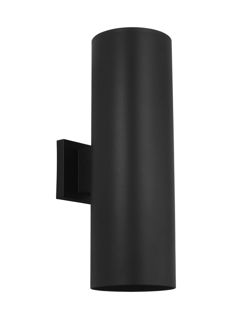 Visual Comfort Studio SLO1172TXB Two Light Wall Lantern, Textured Black