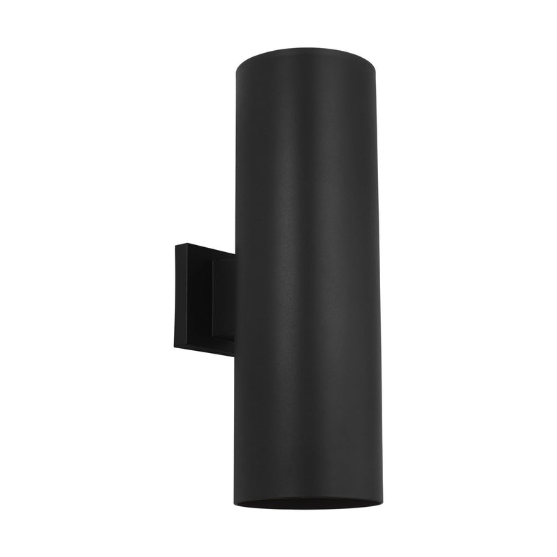 Visual Comfort Studio SLO1172EN3/TXB Two Light Wall Lantern, Textured Black