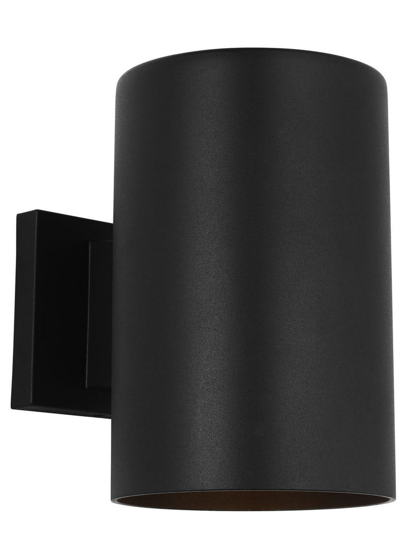 Visual Comfort Studio SLO1161TXB One Light Wall Lantern, Textured Black