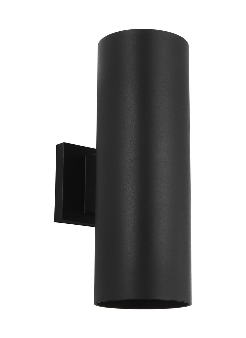 Visual Comfort Studio SLO1152TXB Two Light Wall Lantern, Textured Black