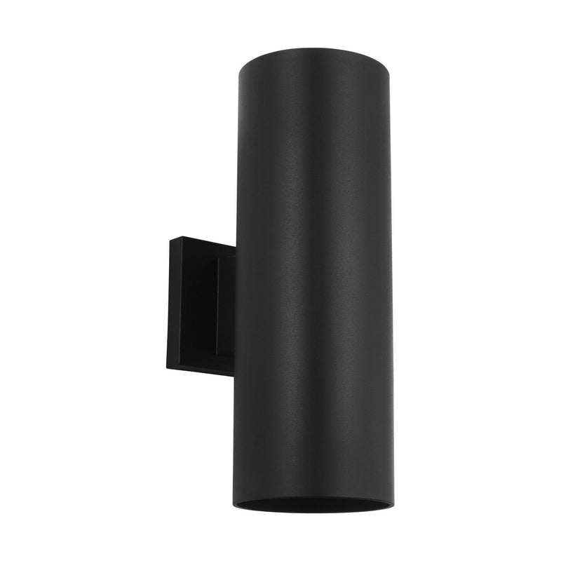 Visual Comfort Studio SLO1152EN3/TXB Two Light Wall Lantern, Textured Black