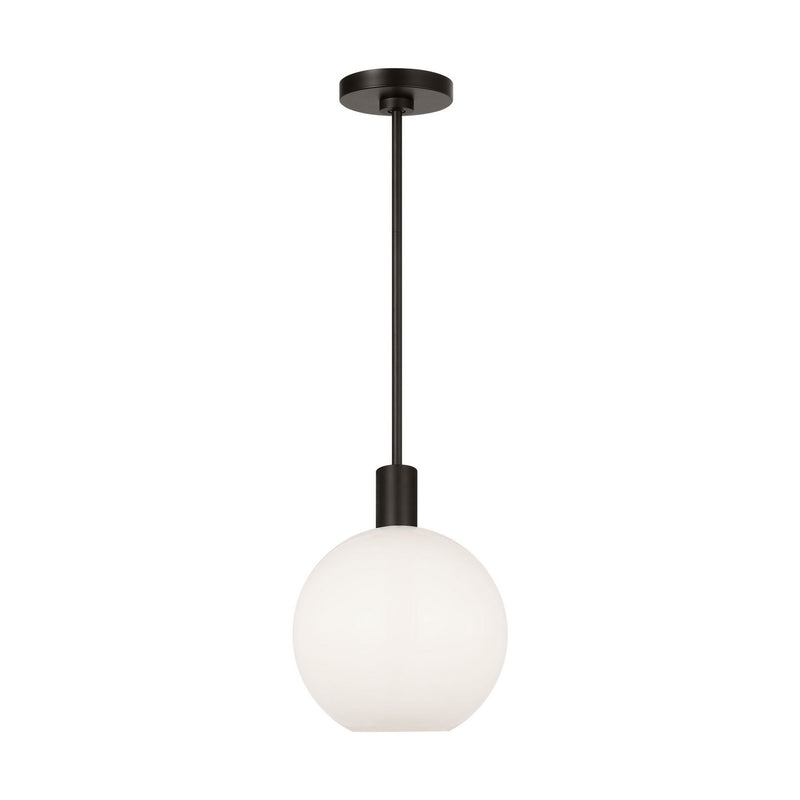 Visual Comfort Studio DJP1171MBK One Light Pendant, Midnight Black