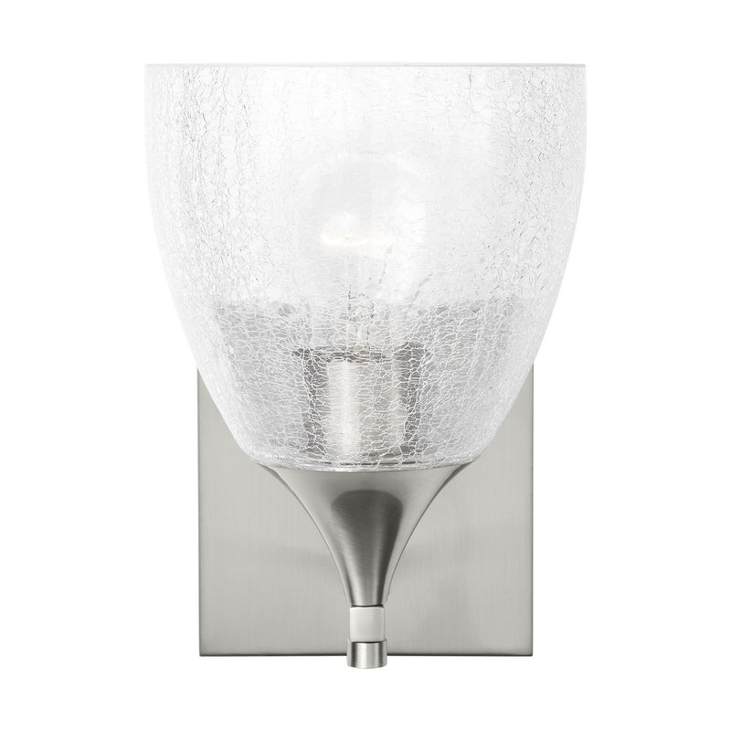 Visual Comfort Studio DJV1021BSCKG One Light Wall Sconce, Brushed Nickel