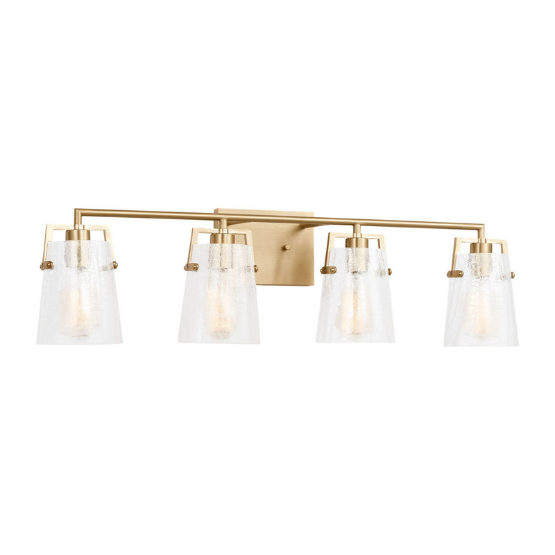 Visual Comfort Studio DJV1034SBCKG Four Light Vanity, Chrome