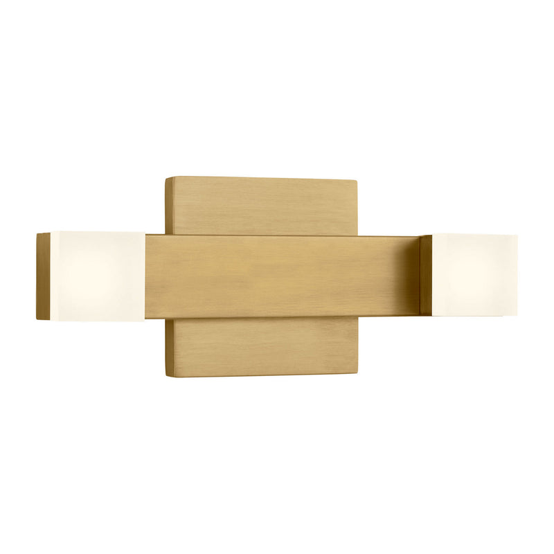 Visual Comfort Studio DJV1051SB-L1 LED Vanity, Satin Brass