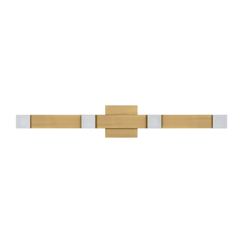 Visual Comfort Studio DJV1071SB-L1 LED Vanity, Satin Brass