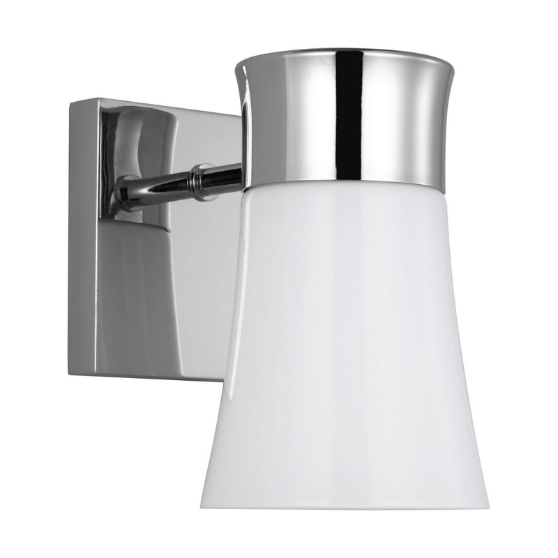 Visual Comfort Studio DJV1081CH One Light Vanity, Chrome