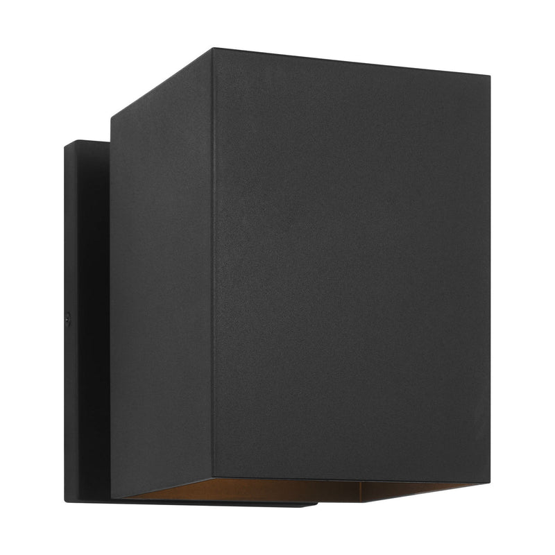 Visual Comfort Studio SLO1101EN3/TXB One Light Wall Lantern, Textured Black