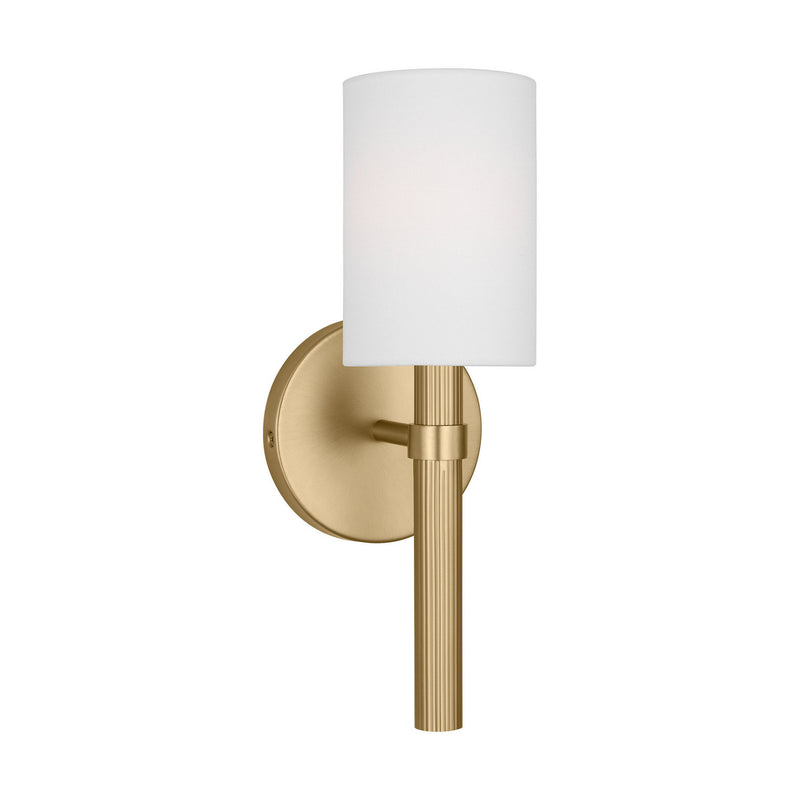 Visual Comfort Studio DJW1061SB One Light Wall Sconce, Satin Brass
