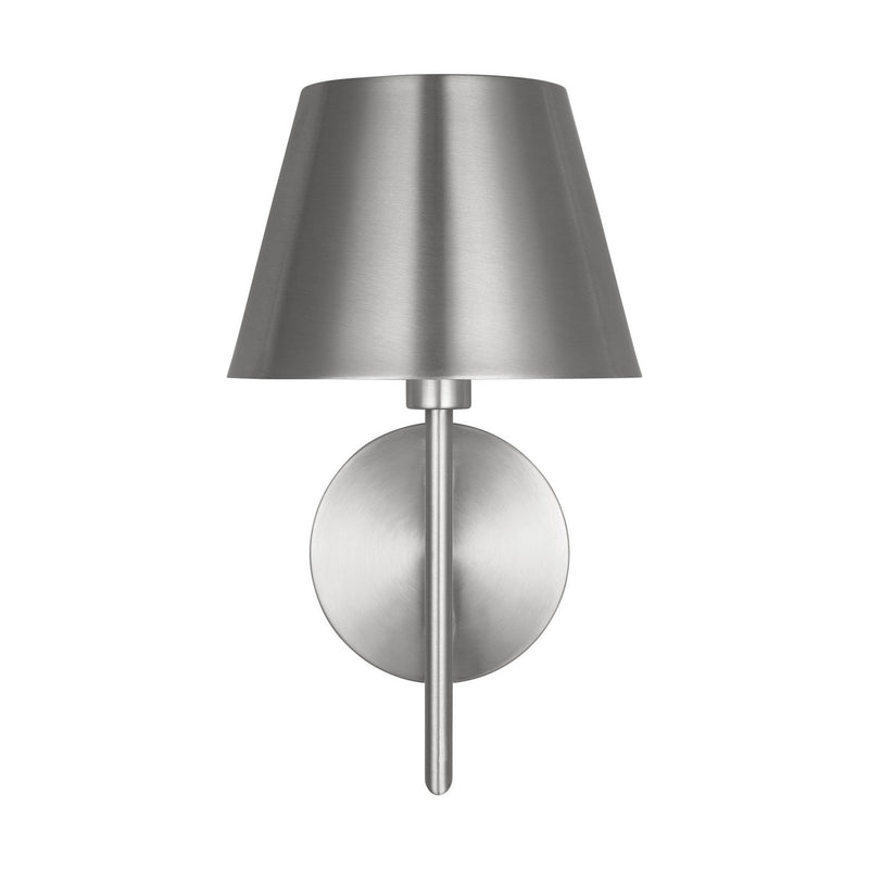 Visual Comfort Studio DJW1151BS One Light Wall Sconce, Brushed Nickel