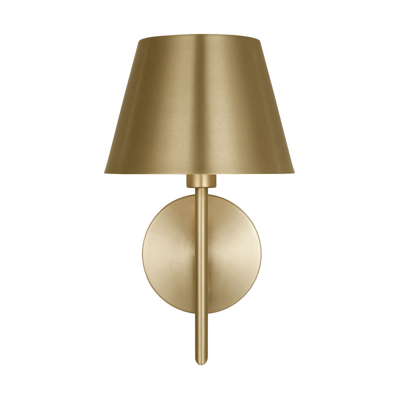 Visual Comfort Studio DJW1151SB One Light Wall Sconce, Satin Brass