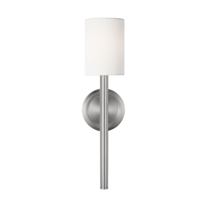Visual Comfort Studio DJW1161BS One Light Wall Sconce, Brushed Nickel