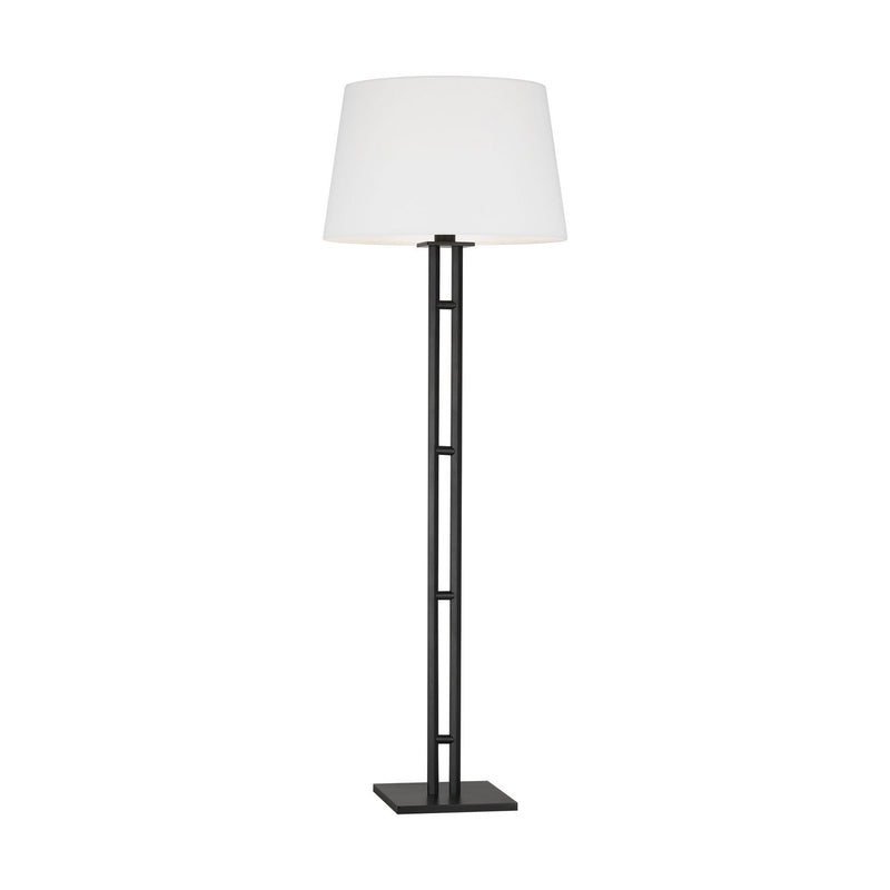 Visual Comfort Studio LT1201AI1 One Light Floor Lamp, Aged Iron