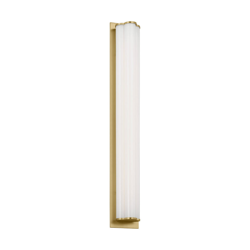 Visual Comfort Studio KSW1141BBS-L1 LED Vanity, Burnished Brass