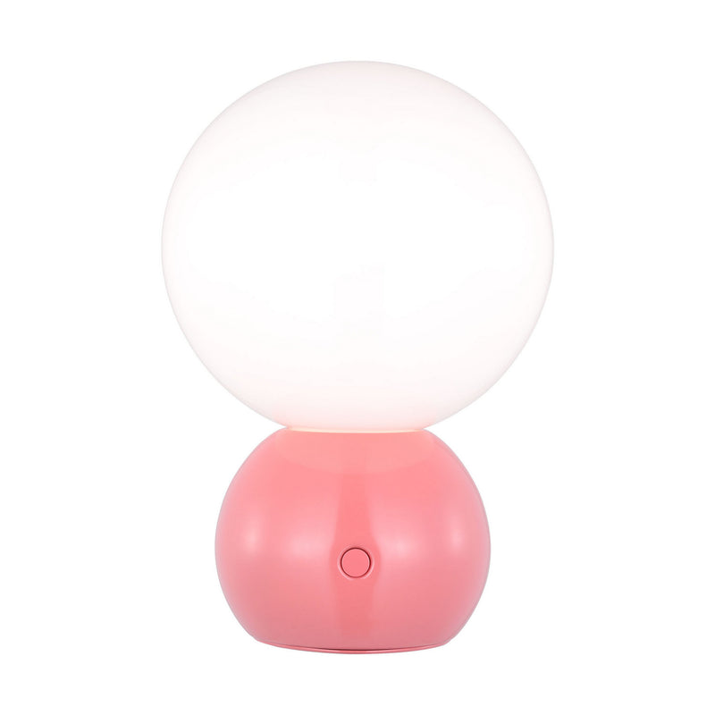 Visual Comfort Studio KST1231CRL-L1 LED Mini Table Lamp, Coral