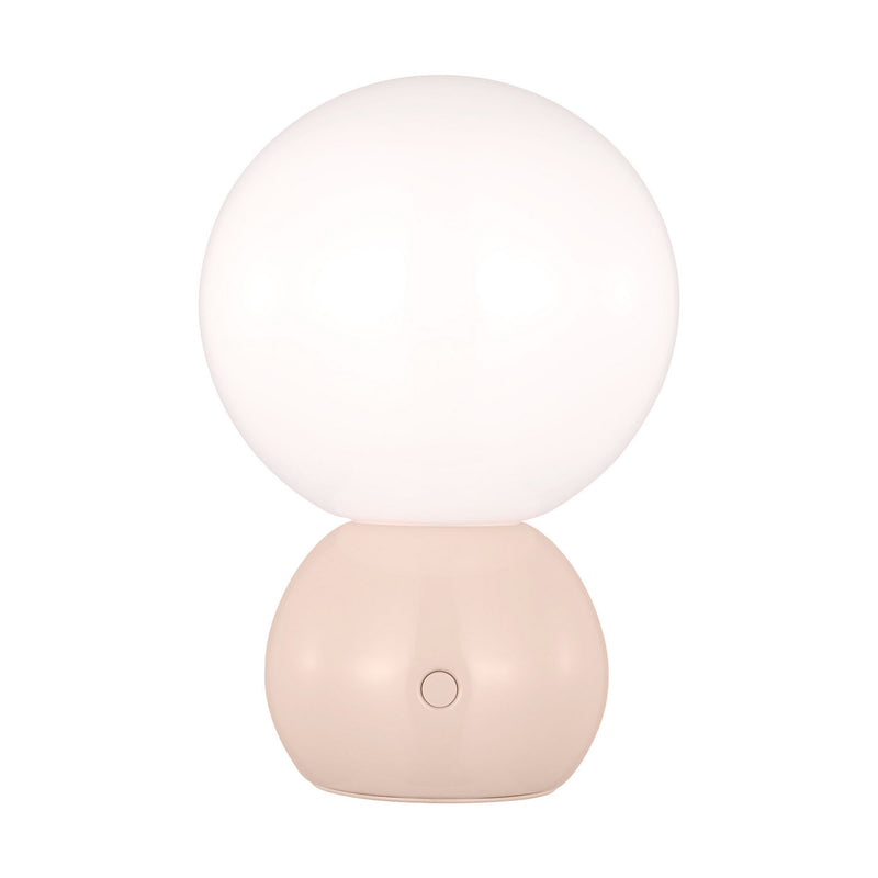 Visual Comfort Studio KST1231BLH-L1 LED Mini Table Lamp, Blush