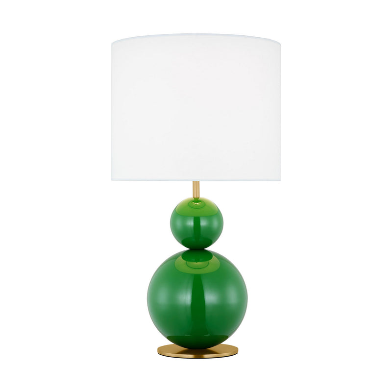 Visual Comfort Studio KST1221GRN1 One Light Table Lamp, Green