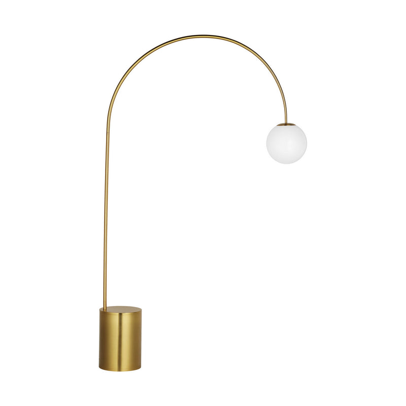 Visual Comfort Studio KST1191BBS1 One Light Floor Lamp, Burnished Brass