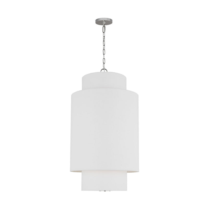 Visual Comfort Studio KSP1171PN One Light Pendant, Polished Nickel