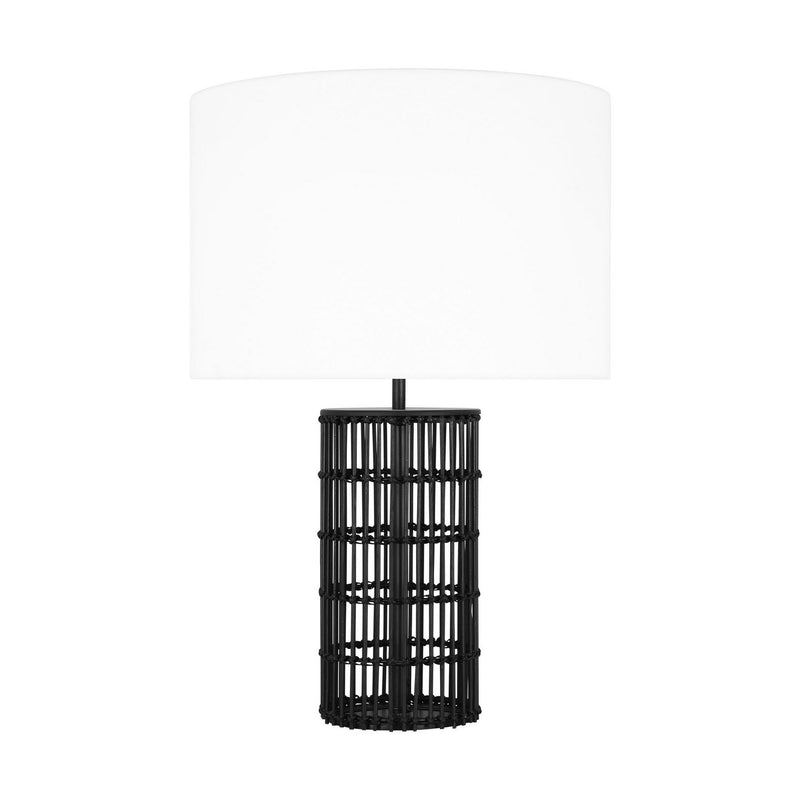 Visual Comfort Studio ET1511AI1 One Light Table Lamp, Aged Iron