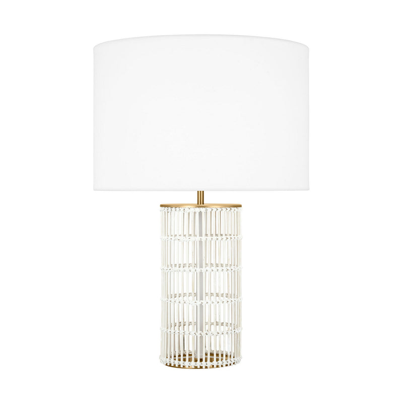 Visual Comfort Studio ET1511BBS1 One Light Table Lamp, Burnished Brass