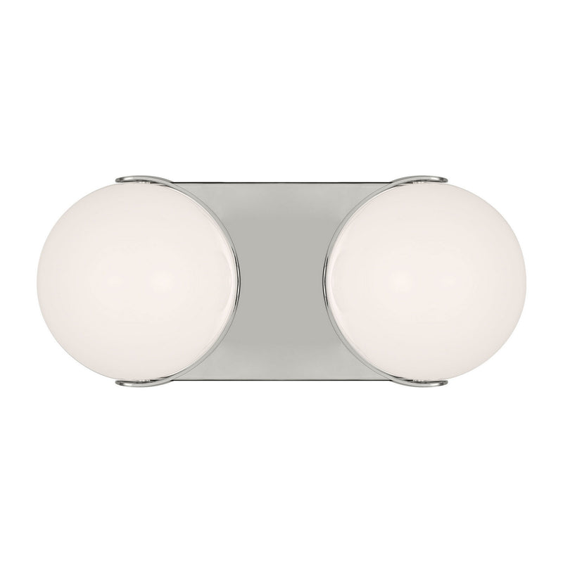 Visual Comfort Studio EV1022PN-L1 LED Vanity, Polished Nickel