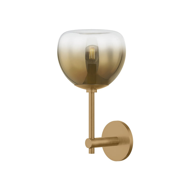 Troy Lighting B3715-PBR One Light Wall Sconce, Patina Brass