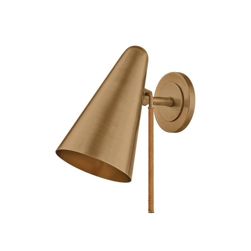 Troy Lighting B4712-PBR LED Wall Sconce, Patina Brass