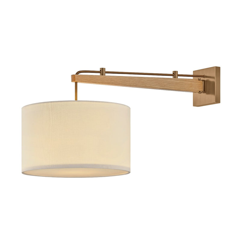 Troy Lighting B5612-PBR One Light Wall Sconce, Patina Brass