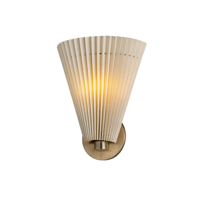 Troy Lighting B8012-PBR One Light Wall Sconce, Patina Brass