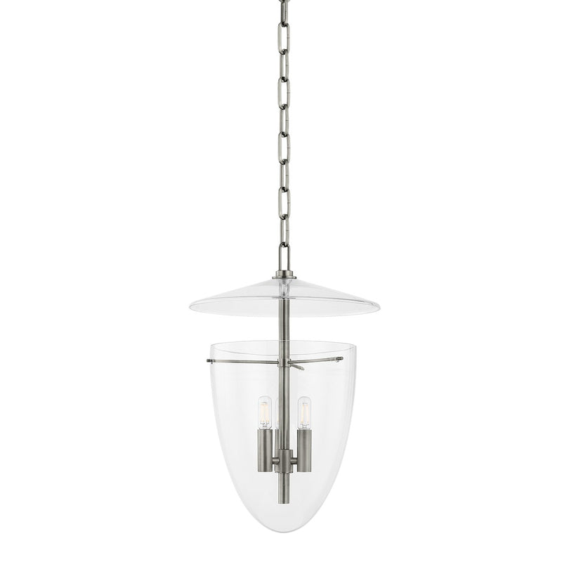 Troy Lighting F4414-VPT Three Light Lantern, Vintage Pewter