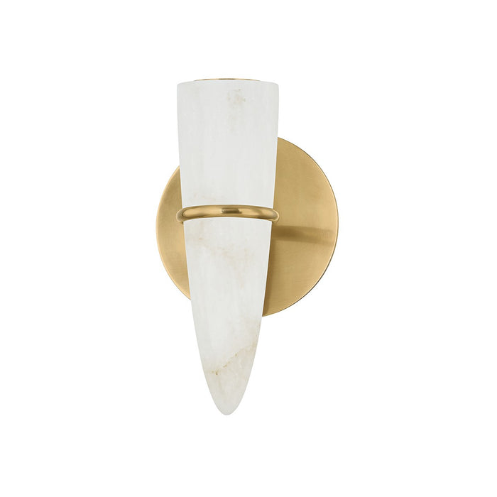 Corbett Lighting 519-01-VB LED Wall Sconce, Vintage Brass