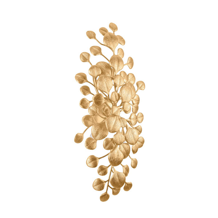 Corbett Lighting 499-06-VGL Six Light Wall Sconce, Vintage Gold Leaf
