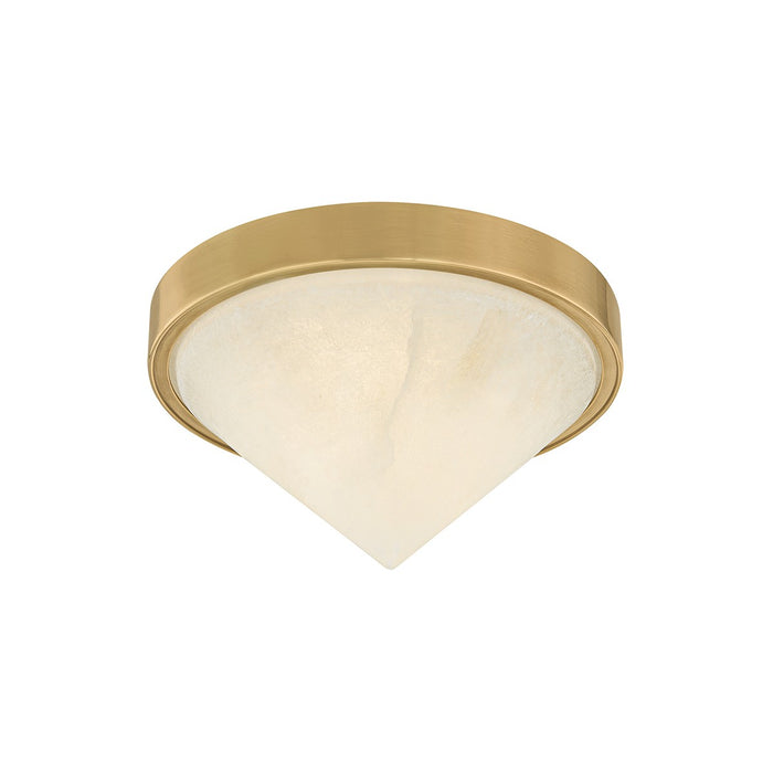 Corbett Lighting 506-06-VB LED Flush Mount, Vintage Brass