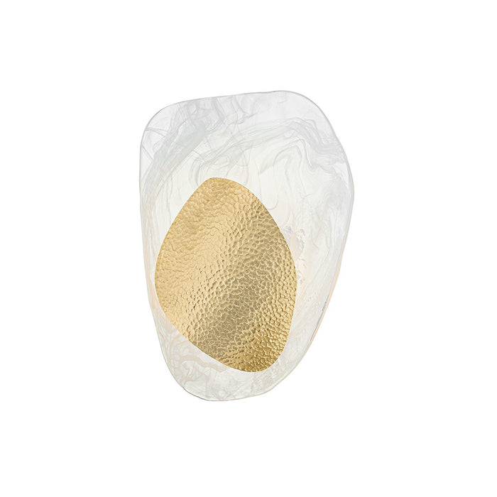 Corbett Lighting 510-01-VB LED Wall Sconce, Vintage Brass