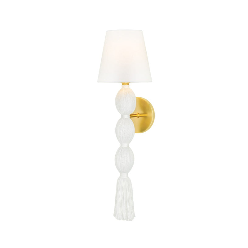 Mitzi H1021101-AGB One Light Wall Sconce, Aged Brass
