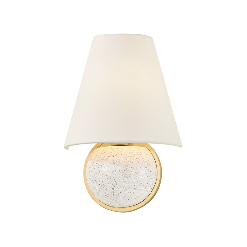 Mitzi H1063101-AGB One Light Wall Sconce, Aged Brass