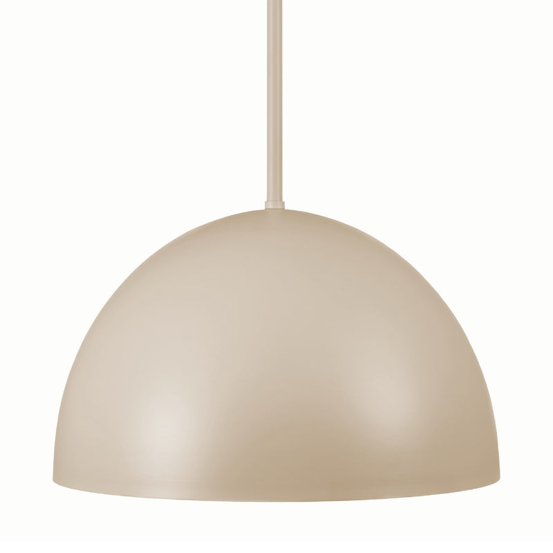 Hunter 48128 One Light Pendant, Sandstone