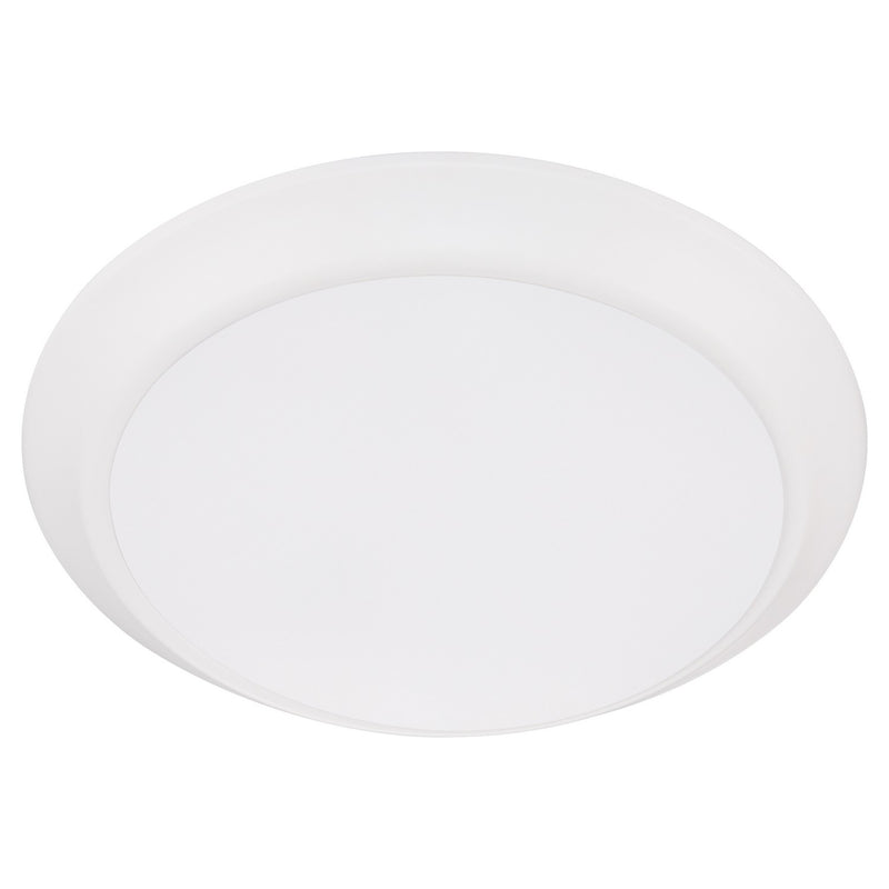 Quorum 906-10-8 LED Disk, Studio White