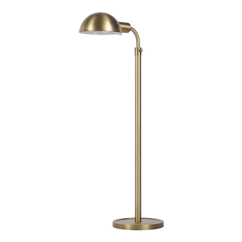 Renwil LPF3182 Floor Lamp, Dark Antique Brushed Brass