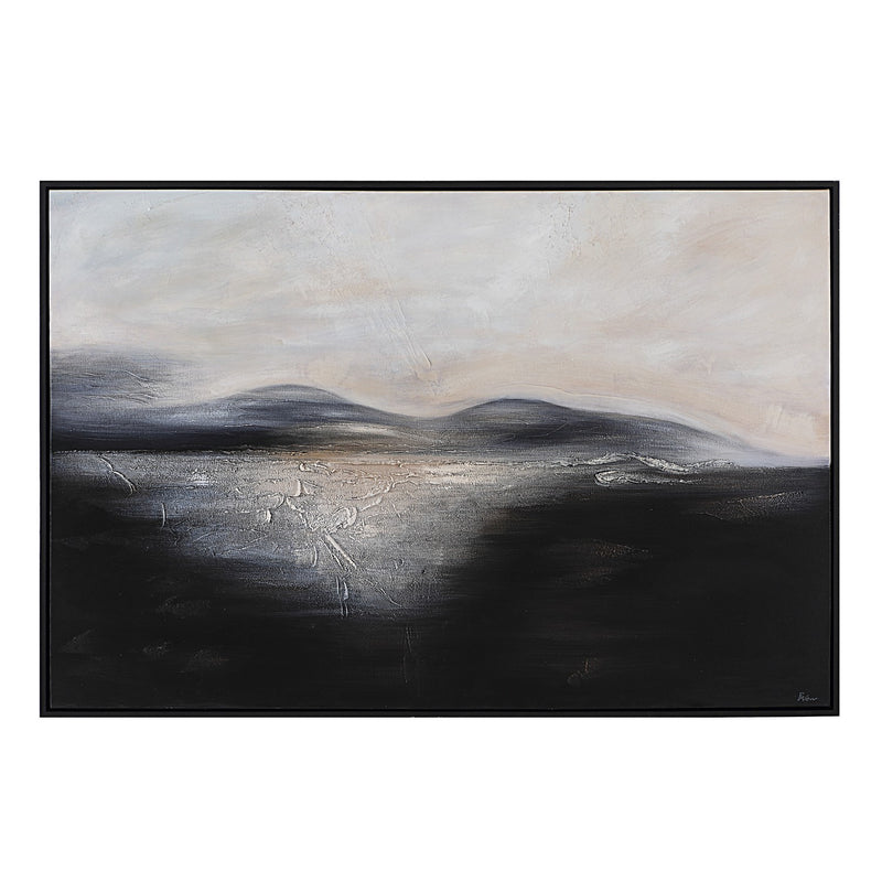 Renwil OL2177 Canvas Art, Painted Matte Black