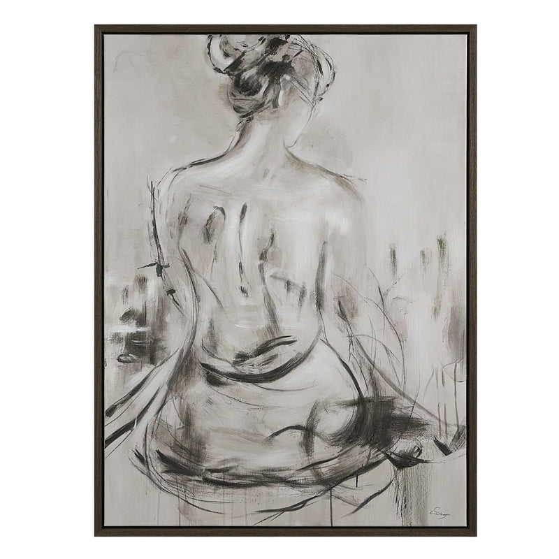 Renwil OL2184 Canvas Art, Dark Brown