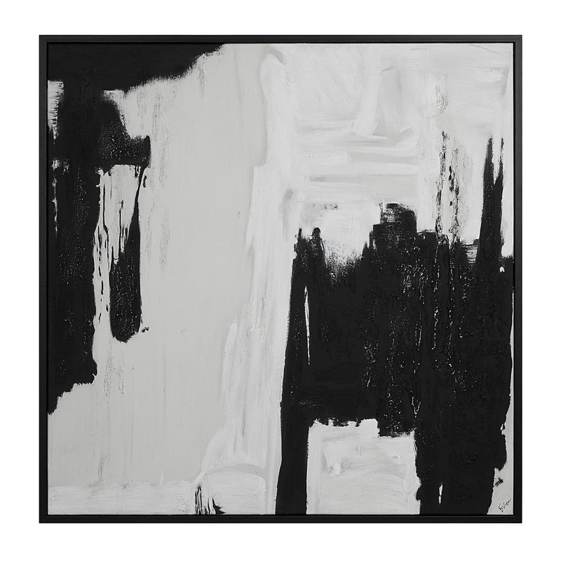 Renwil OL2185 Canvas Art, Painted Matte Black